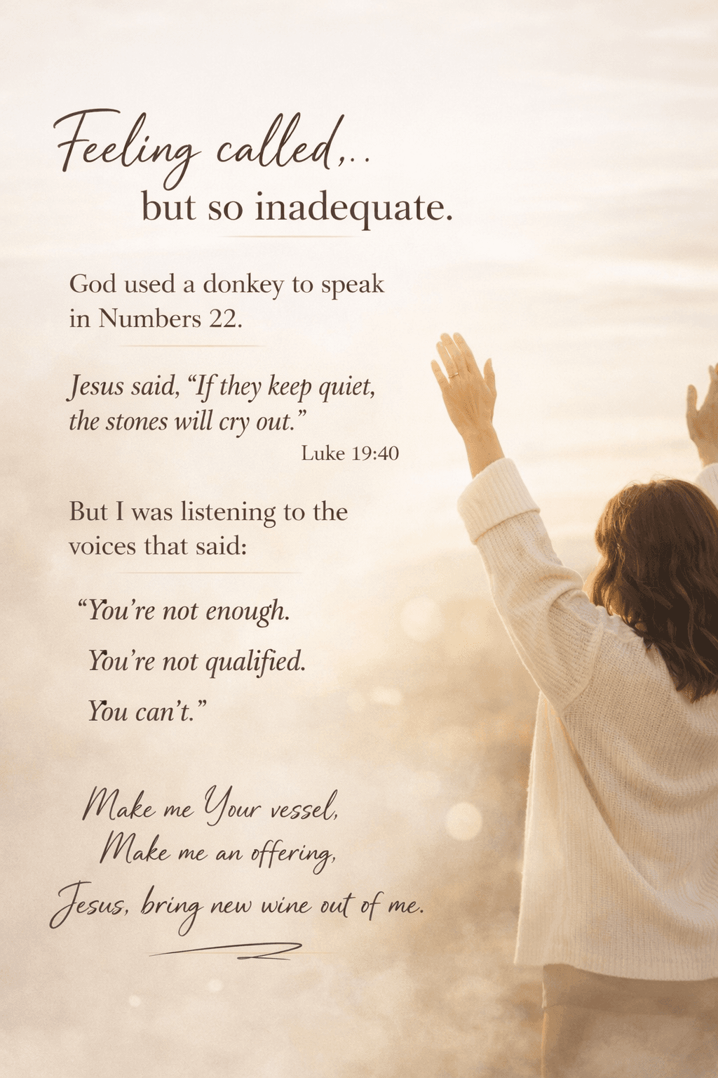 🌿 New Wine: Surrendering to the Call